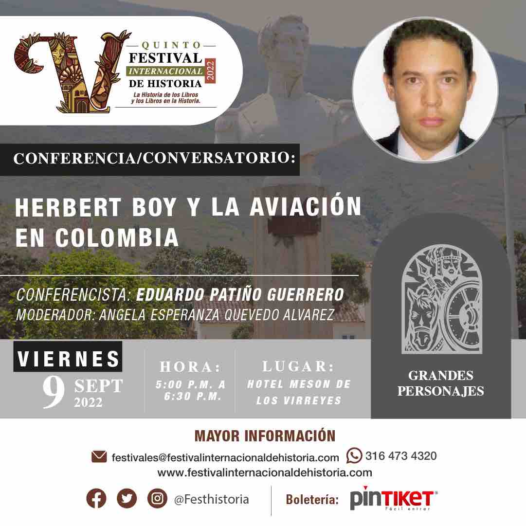 Herbert Boy y la aviación en Colombia